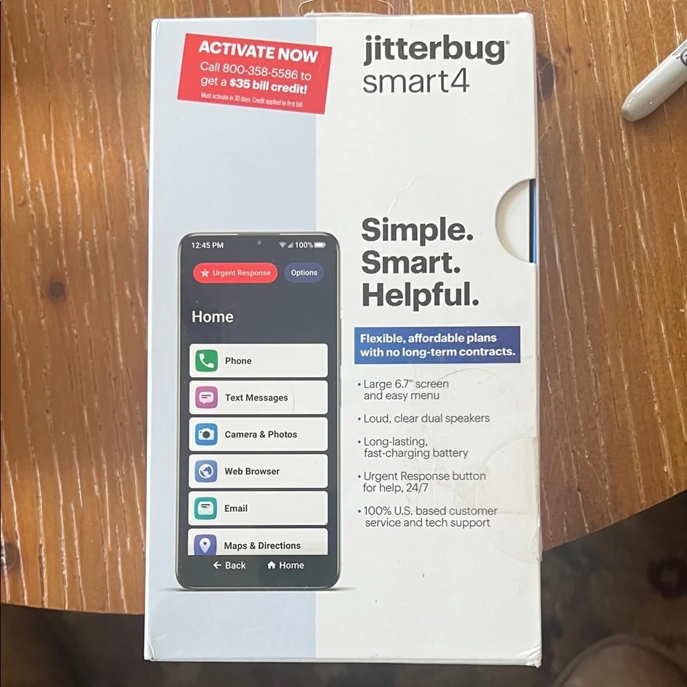 Jitterbug Smart4 Smartphone